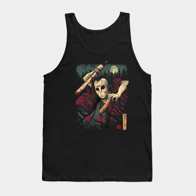 The Samurai Slasher Tank Top by Vincent Trinidad Art